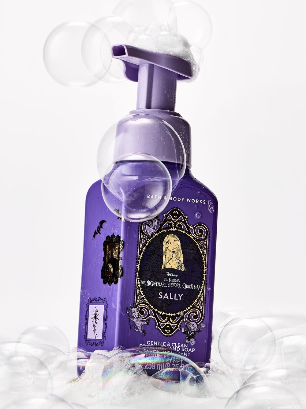 Bath & Body Works Sally Foaming Hand Soap โ Purple Bottle Trio - Picture 5 of 8